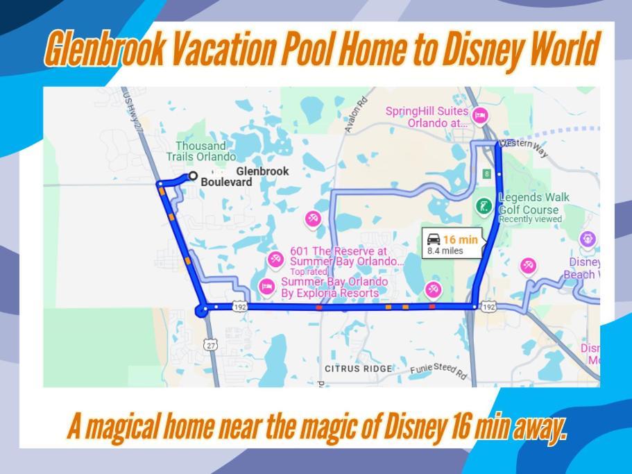 Glenbrook Vacation Poolspa Home Orlando Zewnętrze zdjęcie