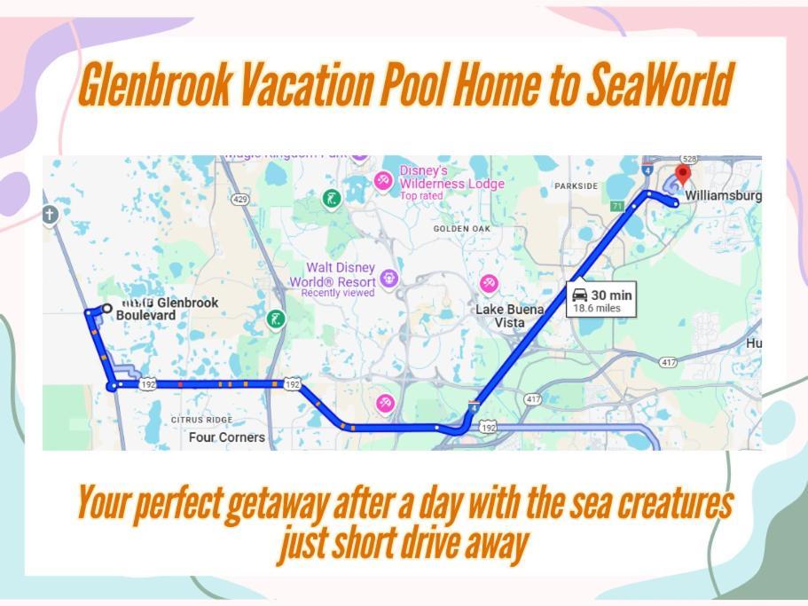 Glenbrook Vacation Poolspa Home Orlando Zewnętrze zdjęcie